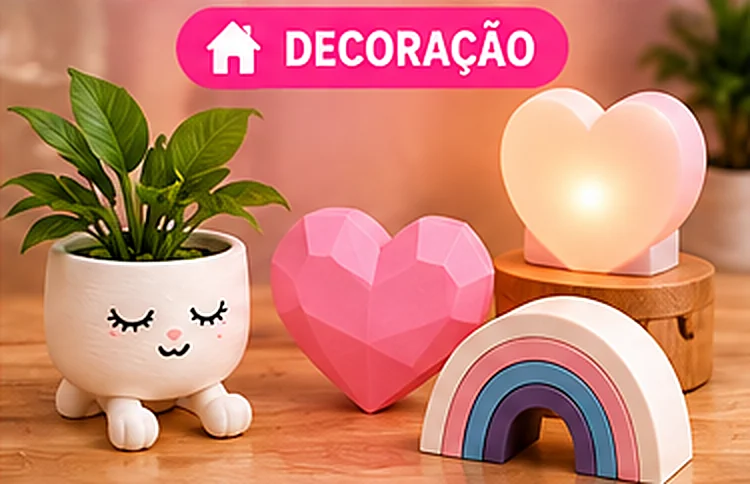 Decoração Personalizada em Impressão 3D